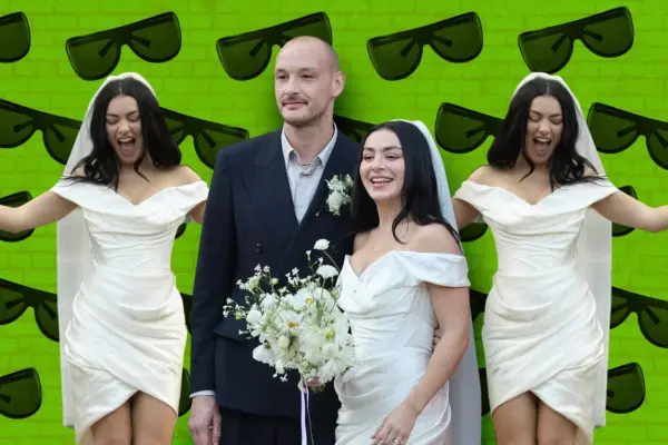 Charli XCX Got Married in Brat Style Meets Bridal Tradition