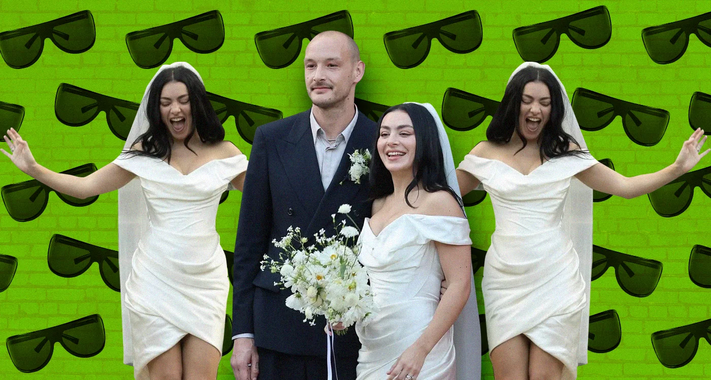 Charli XCX Got Married in Brat Style Meets Bridal Tradition