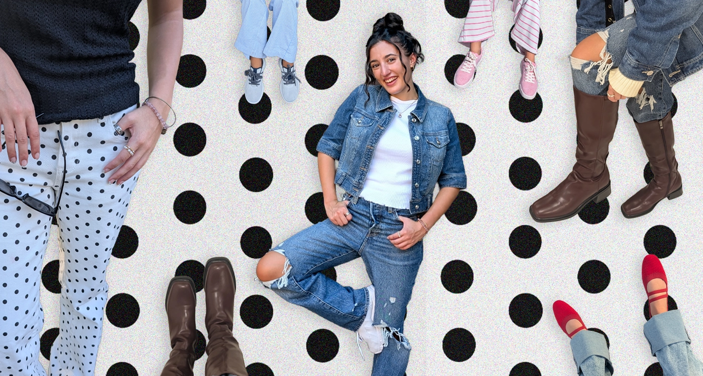 Danielle Conte in relaxed denim jacket and jeans, soft power fashion trend 2026